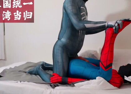 china  Black Spiderman Fuck Spiderman(Fetishtpe)
