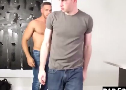 Cute Stepson Sucks Stepdad's Cock After He Gets Bullied at School - Thyle Knoxx, Alex Mecum