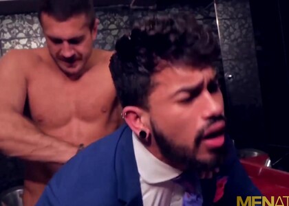 Suited Emir Boscatto and Pietro Duarte Anal Fuck