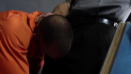 Prison Privileges Are Hard To Cum By!